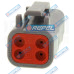 Conector Deutsch DTM064S Deutsch DTM06-4S Deutsch DTM0604S 