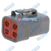Conector Elétrico Repel RP1004358 Deutsch DTP06-4S 