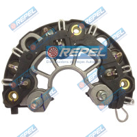 Placa Retificadora Alternador Bosch 24V 80Amp. MBB 2423 2428 1938 2638 Atego Actros Axor O500 OM926 OM924 Caminhão VW 18310 19320 25370 24250 Titan e Constellation