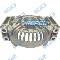 Mancal Alternador Lado Polia (Acionamento) Bosch Scania 124 114 Série 5 2006> Série P/G/T/R Eletrônico 110Amperes