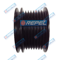 Polia Alternador Bosch Caminhão VW  24250 17250 18310 19320 25370 25320 19370 24280 Constellation Motores Cummins Eletrônicos 8Estrias