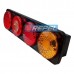 Conjunto Lanterna Traseira Carretas Semi Reboques Implementos Galego Rodofort Facchinni Cegonhas e Outros