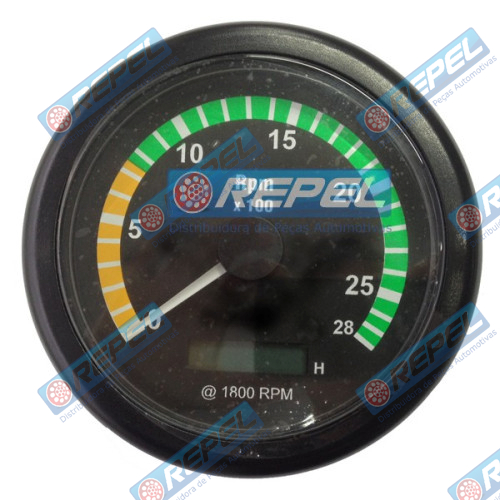 Tratometro (Contagiro com Horimetro Digital) Massey Ferguson 2800 RPM Bivolt 85MM