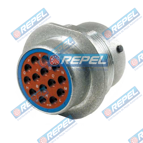 Conector Elétrico Deutsch HD341814PE Deutsch HD34-18-14PE