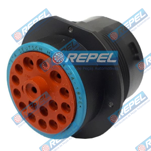Conector Elétrico Deutsch HDP242418PE Deutsch HDP24-24-18PE