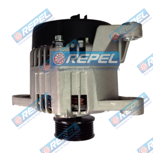 Alternador Marelli 12V 120Amp. Palio Strada Fiorino Uno 1.5 Argentino 95 a 2001 Com AR Palio 1.6 16V