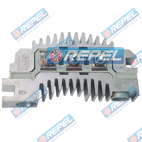 Placa Retificadora Alternador Delco Arno Monza >90 Kadett 91> Chevette D20 S/ar 