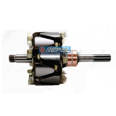 Rotor Alternador Mitsubishi L200 L300 H100 Com Bomba De Óleo e Ventoinha Interna