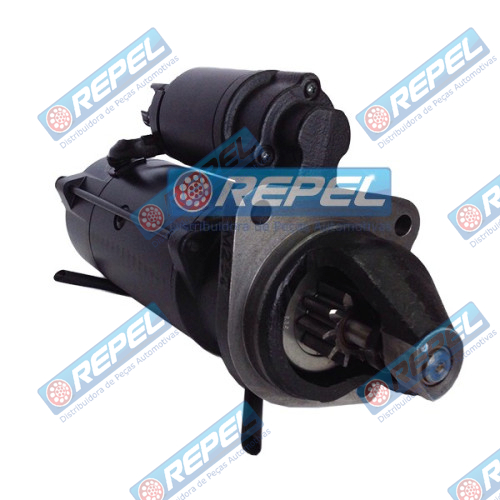 Motor Partida Iskra 12V 10D Caterpillar JCB Massey Ferguson MF290 MF3425 MF3435 MF3445 MF3455 Bobcat TL360 TL470 T2256 T2566 T35100 T35100L T35120 T3571 T40140 TR40250 TR45190 TR50210 Perkins 1103D 1104D