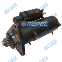 MOTOR PARTIDA ISKRA 12V CASE MX270 MX 280 MAGNUM CUMMINS COLHEIT. GRÃOS AXIAL 2388 2399 (AZ4611) MF 6350 CUMMINS