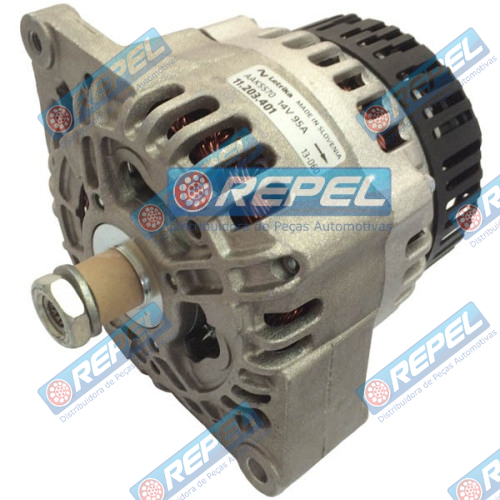 Alternador Iskra 12V 95Amp. Deutz Massey Fergsob MF 6350 MF6360 MF5420 MF5650 CUMMINS