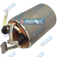 Estator (Conjunto Carcaça e Bobina ) Partida Iskra Valtra Valmet BH125 BH135 BH165 BH185 BH150 BH180 BH215 BH205 BL77 BM100 BM110 