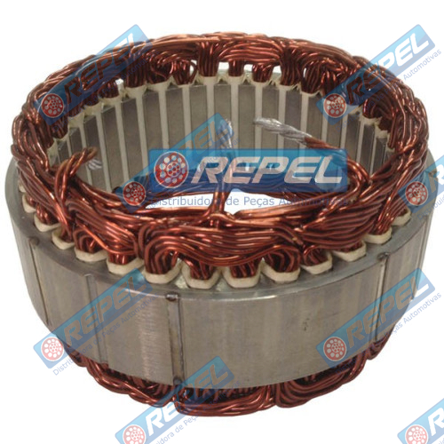 Estator Alternador Iskra 150Amp. Massey Ferguson MF Valtra Valmet Case New Holland John Deere AGCO CNH Deutz