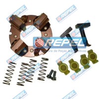 Porta Escova Partida Iskra C/Planetária New Holland Massey Ferguson Case Valtra Deutz Agco CNH John DeereMF 32 MF A 440 MWM Valmet 685 MWM