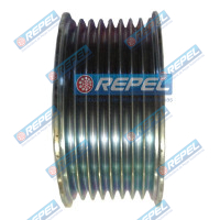 Polia Alternador ISKRA New Holland TM150 TM135 TM180 Case MX MXM 8 ESTRIAS