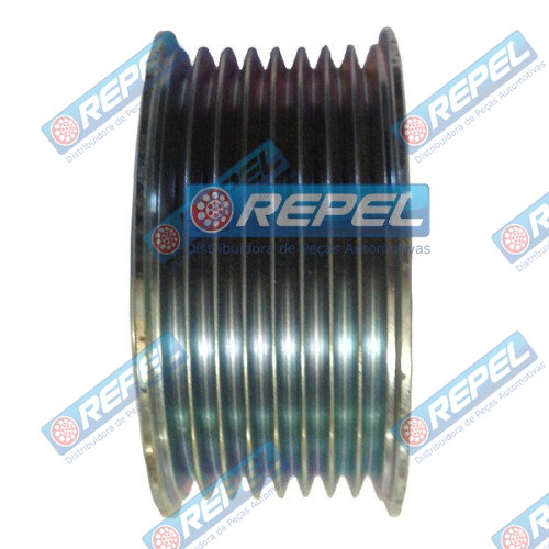 Polia Alternador ISKRA New Holland TM150 TM135 TM180 Case MX MXM 8 ESTRIAS