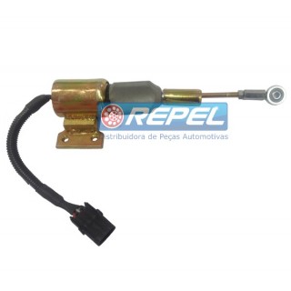 Válvula Solenoide Afogamento Cummins Motores Estacionários Máquinas Pá Careegadeiras Volvo Fiat Allis New Holland JCB Case 12VOLTS 