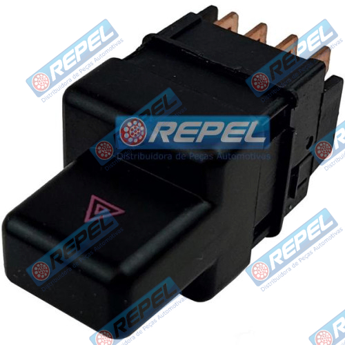 Interruptor Alerta Kostal K10518661 Kostal 10518661 Fiat BT120019108