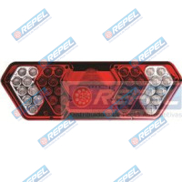 Lanterna Traseira Led Carreta Guerra 2008> Original Lado Direito