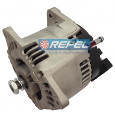 Alternador Marelli Denso 12V 120Amp. Caterpillar 416E Terex Dynapac Perkins Com Motor 1104C Perkins JCB