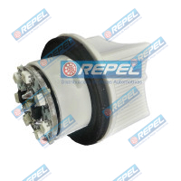 Soqled (SOKLED) 24V Soquele LampLED 1 Polo 24V Amarelo (1141 24V) Universal Lanternas Carretas e Implementos