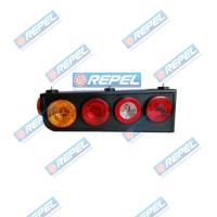 Conjunto Lanterna Traseira Carretas Semi Reboques Implementos Randon Lado Esquerdo