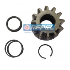 Bendix (Pinhão) Partida Mitsubishi 12 Dentes MBB Axor Todos Modelos (KIT Pinhão e Trava e Mola)