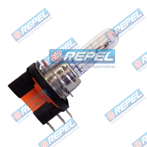 Lâmpada Farol H15 12V 15/55Wats VW Golf 2014> Jetta 2014> Pássat 2014> Amarok (Alta / Baixa) 