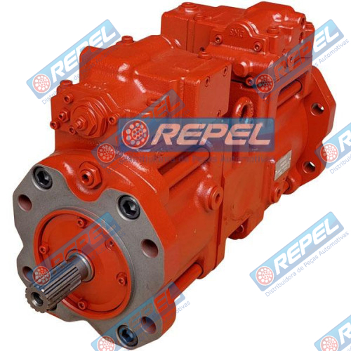 Bomba Hidráulica Hybel P46102063002 Kawasaki K3V63DT-11ER-9N0Q Volvo VOE14531858 