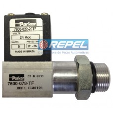 Válvula Solenoide Freio Motor 24V MBB 1214 1414 1618 1620 1634