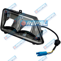 Farol Auxiliar Pradolux PL60620162 Scania 2552709 Farol Auxiliar Pradolux PL60620162 Scania 2552709