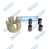 Suporte Rolete e Pinos Partida Denso John Deere Caterpillar New Holland Caterpillar