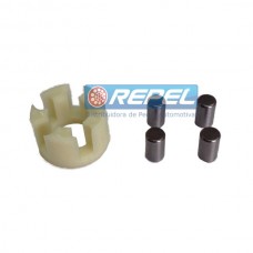 Suporte Rolete e Pinos Partida Denso John Deere Caterpillar New Holland Caterpillar
