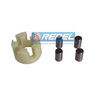 Suporte Rolete e Pinos Partida Denso John Deere Caterpillar New Holland Caterpillar