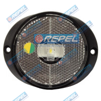 Lanterna Led Cristal Frontal e Lateral Carreta Randon Implementos Rodoviários