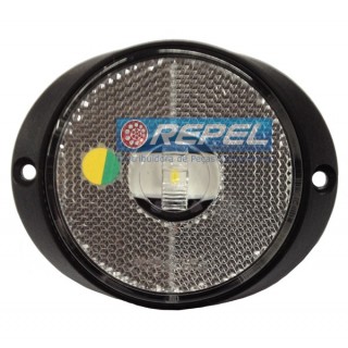 Lanterna Led Cristal Frontal e Lateral Carreta Randon Implementos Rodoviários