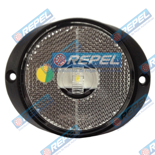 Lanterna Led Cristal Frontal e Lateral Carreta Randon Implementos Rodoviários