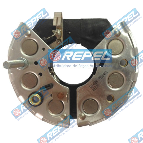 Placa Retificadora Alternador Bosch Kadett Monza Ipanema Fiat Uno Elba Premio Fiorino