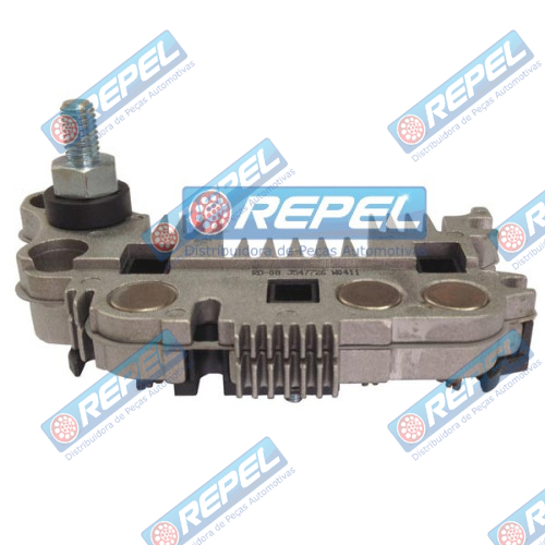 Placa Retificadora Alternador Delco GM Vectra Omega Importado 12V 140Amp.