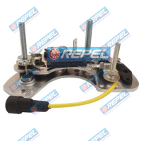 Placa Retificadora Alternador Lucas Ford Fiesta New Holland MF Massey Ferguson Land Rover