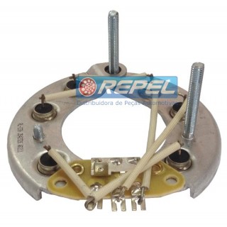 Placa Retificadora Alternador Lucas Ford Escort Guaruja Hobby Gol Voyage Saveiro 1.0 1.6 CHT