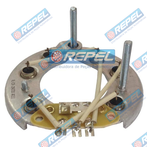 Placa Retificadora Alternador Lucas Ford Escort Guaruja Hobby Gol Voyage Saveiro 1.0 1.6 CHT