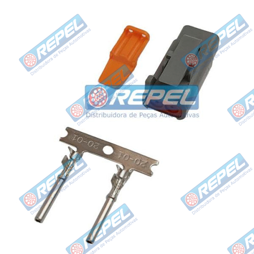 Conector Elétrico Repel RP1003011 Repel 1003011 