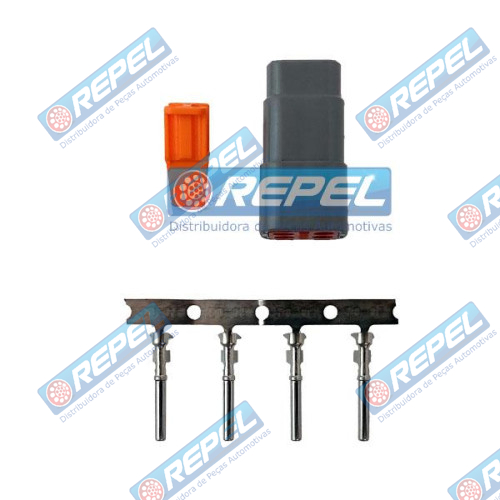 Conector Elétrico Repel RP1003019 Repel 1003019