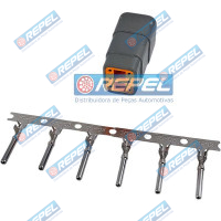Kit Conector Repel RP1003023 Deutsch DTM06-6S