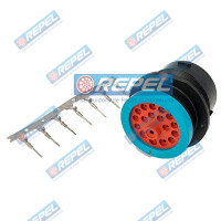 Conector Elétrico Repel 1003038 Repel RP1003038