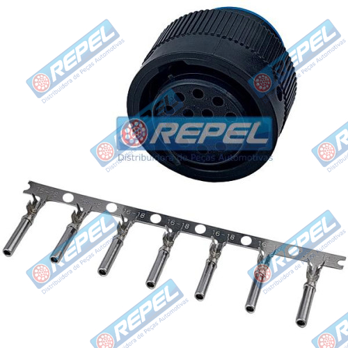 Conector Elétrico Repel RP1003041Deutsch HDP261814SE 