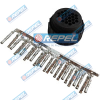 Conector Elétrico Repel RP1003065 Repel 1003065