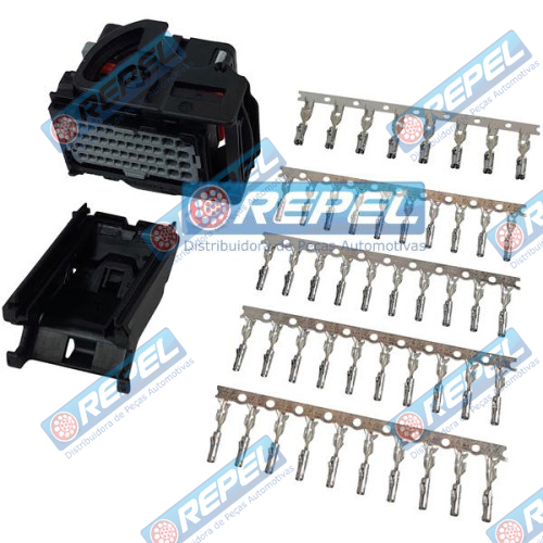 Conector Elétrico John Deere 57M10344 Repel RP1003071 