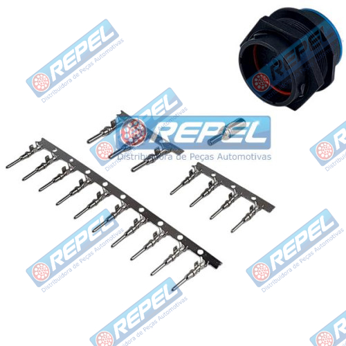 Conector Elétrico Repel RP1003087 Deutsch HDP242418PE 
